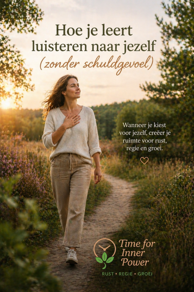 hoe je leert luisteren naar jezelf
